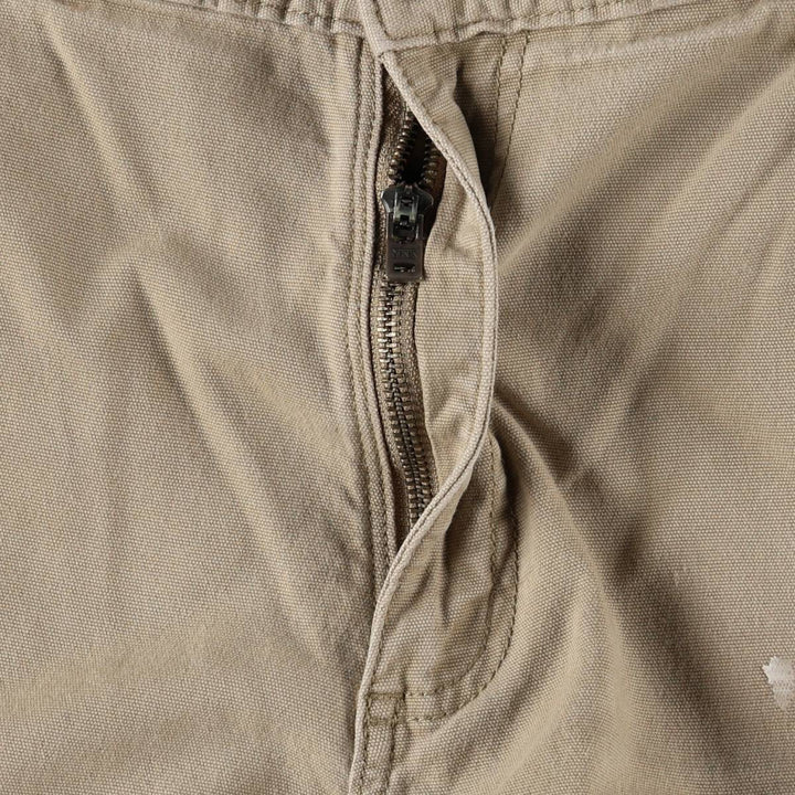 Carhartt Relaxed Fit Duck Work Pants, Men's, W36 equivalent cotton Beige type Vintage Second Hand