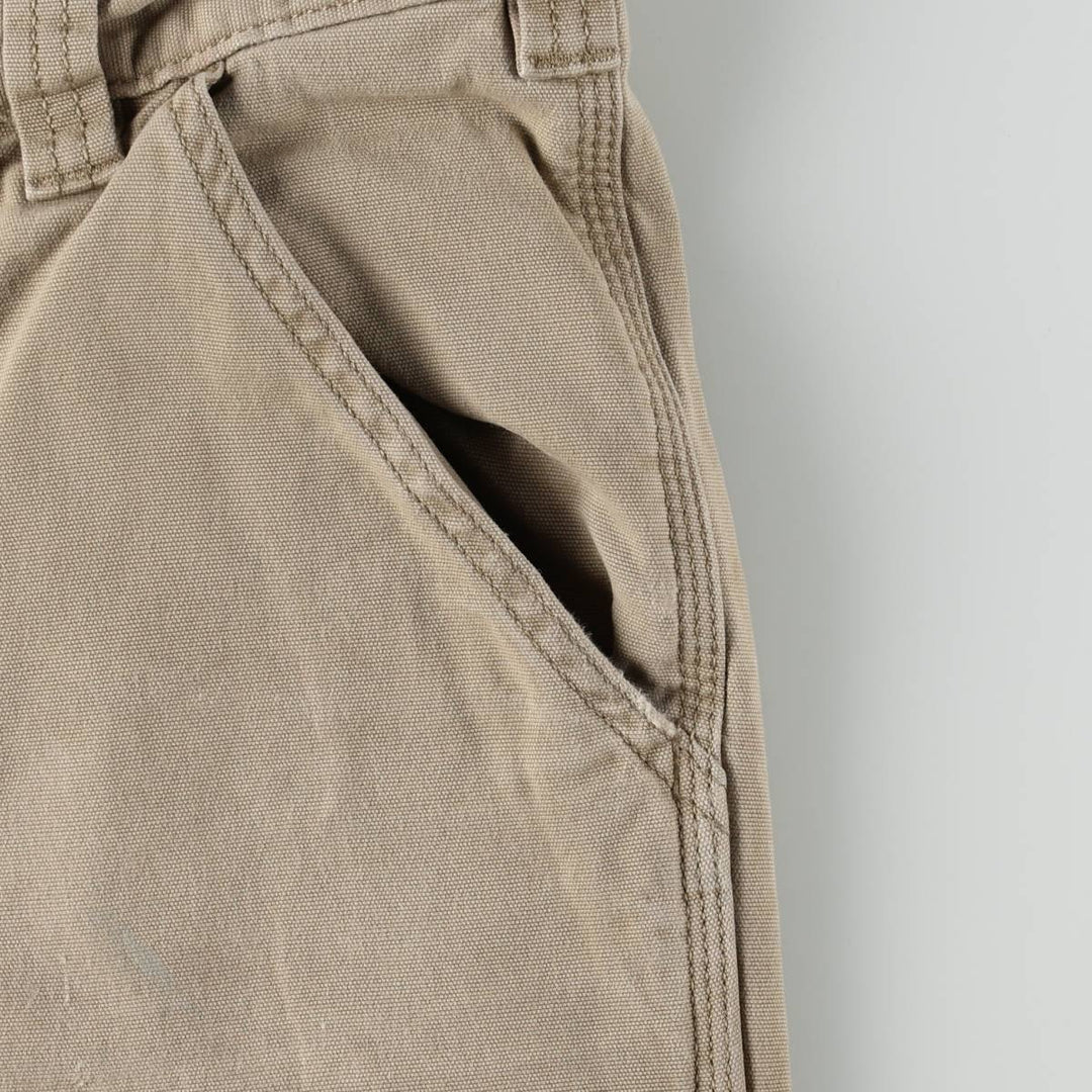 Carhartt Relaxed Fit Duck Work Pants, Men's, W36 equivalent cotton Beige type Vintage Second Hand