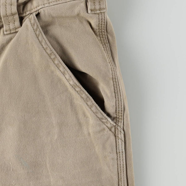 Carhartt Relaxed Fit Duck Work Pants, Men's, W36 equivalent cotton Beige type Vintage Second Hand