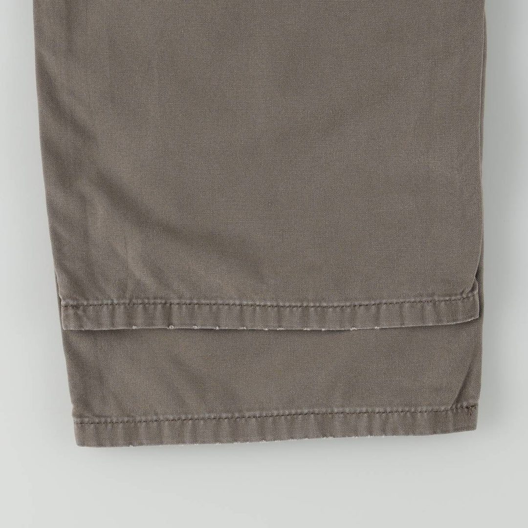 Carhartt Loose Original Fit Duck Painter Pants, Men's, W37 equivalent cotton Khaki type Vintage Second Hand
