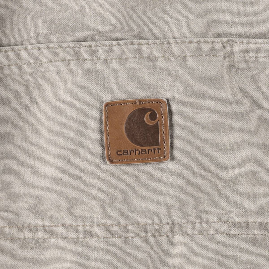 Carhartt Loose Original Fit Duck Painter Pants, Men's, W34 equivalent cotton ivory Vintage Second Hand