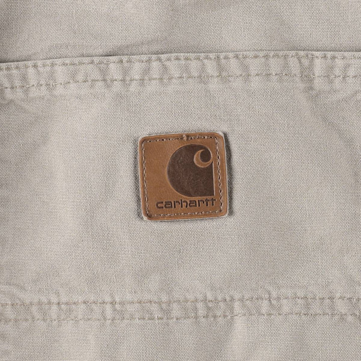 Carhartt Loose Original Fit Duck Painter Pants, Men's, W34 equivalent cotton ivory Vintage Second Hand