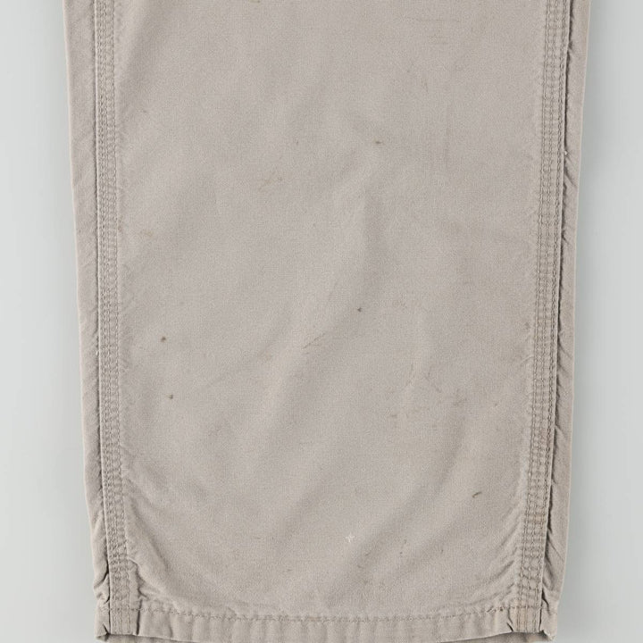 Carhartt Loose Original Fit Duck Painter Pants, Men's, W34 equivalent cotton ivory Vintage Second Hand