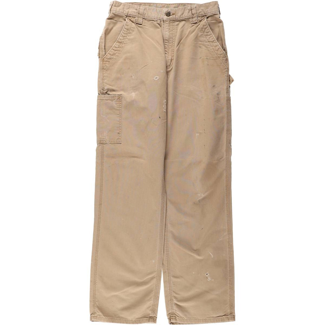 Carhartt Duck Painter Pants, Men's, W30 equivalent cotton Beige type Vintage Second Hand