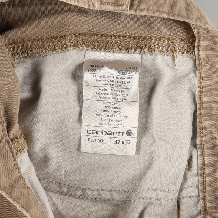 Carhartt Duck Painter Pants, Men's, W30 equivalent cotton Beige type Vintage Second Hand