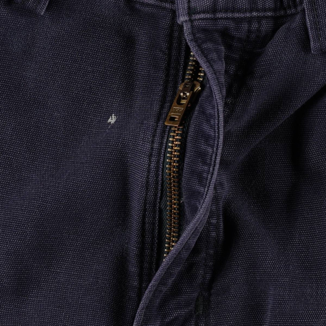 Carhartt FR Series Original Fit Cargo Work Pants, Men's W33 (approx.) cotton navy blue type Vintage Second Hand
