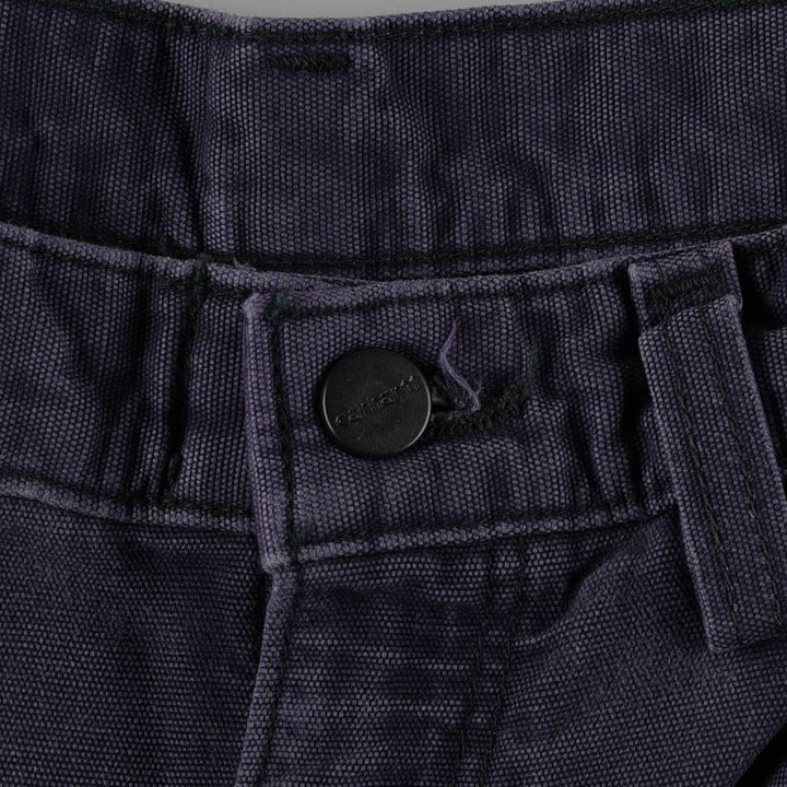 Carhartt FR Series Original Fit Cargo Work Pants, Men's W33 (approx.) cotton navy blue type Vintage Second Hand