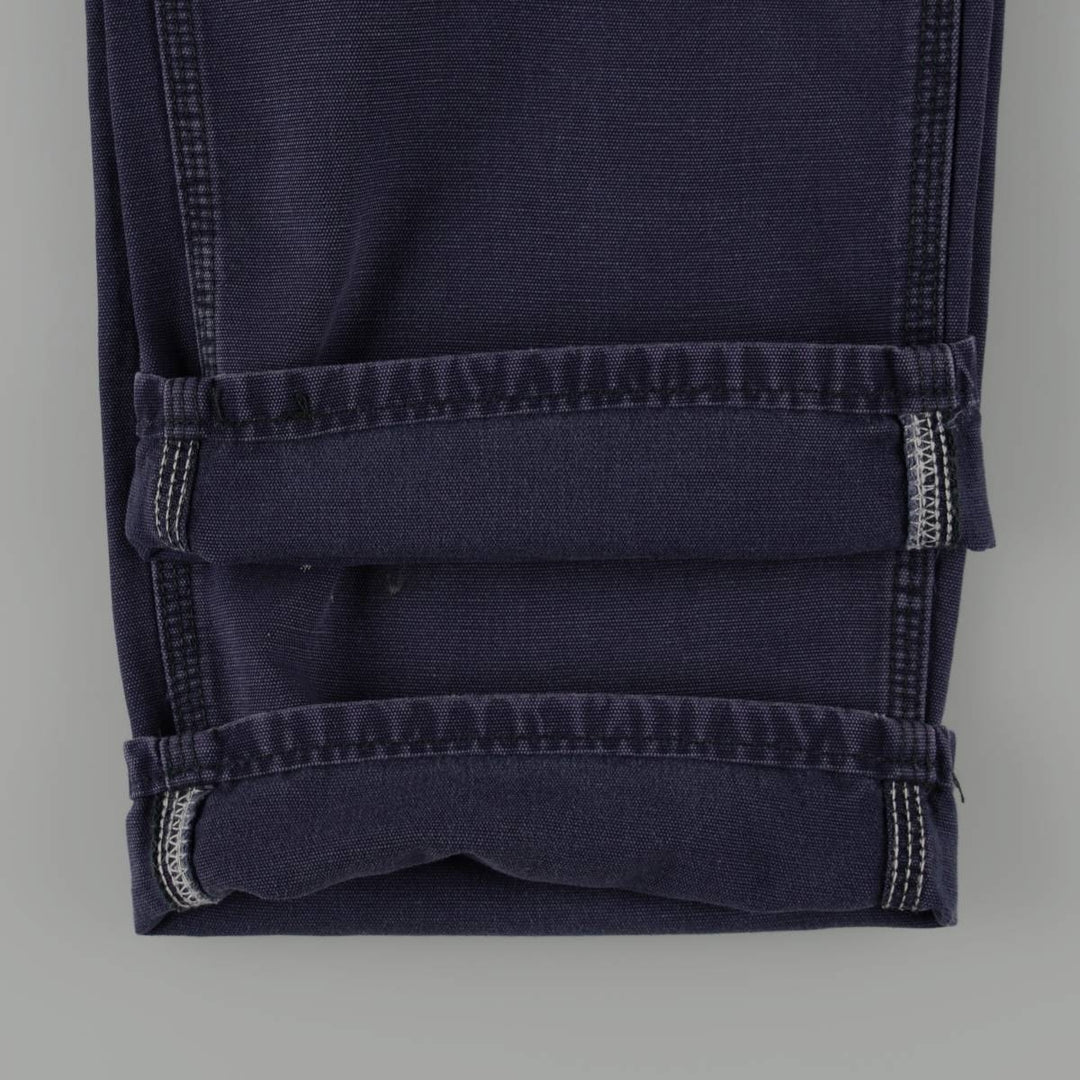 Carhartt FR Series Original Fit Cargo Work Pants, Men's W33 (approx.) cotton navy blue type Vintage Second Hand
