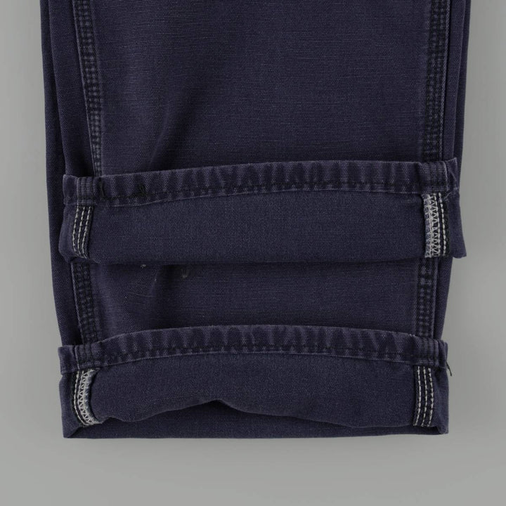 Carhartt FR Series Original Fit Cargo Work Pants, Men's W33 (approx.) cotton navy blue type Vintage Second Hand