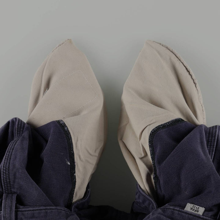 Carhartt FR Series Original Fit Cargo Work Pants, Men's W33 (approx.) cotton navy blue type Vintage Second Hand