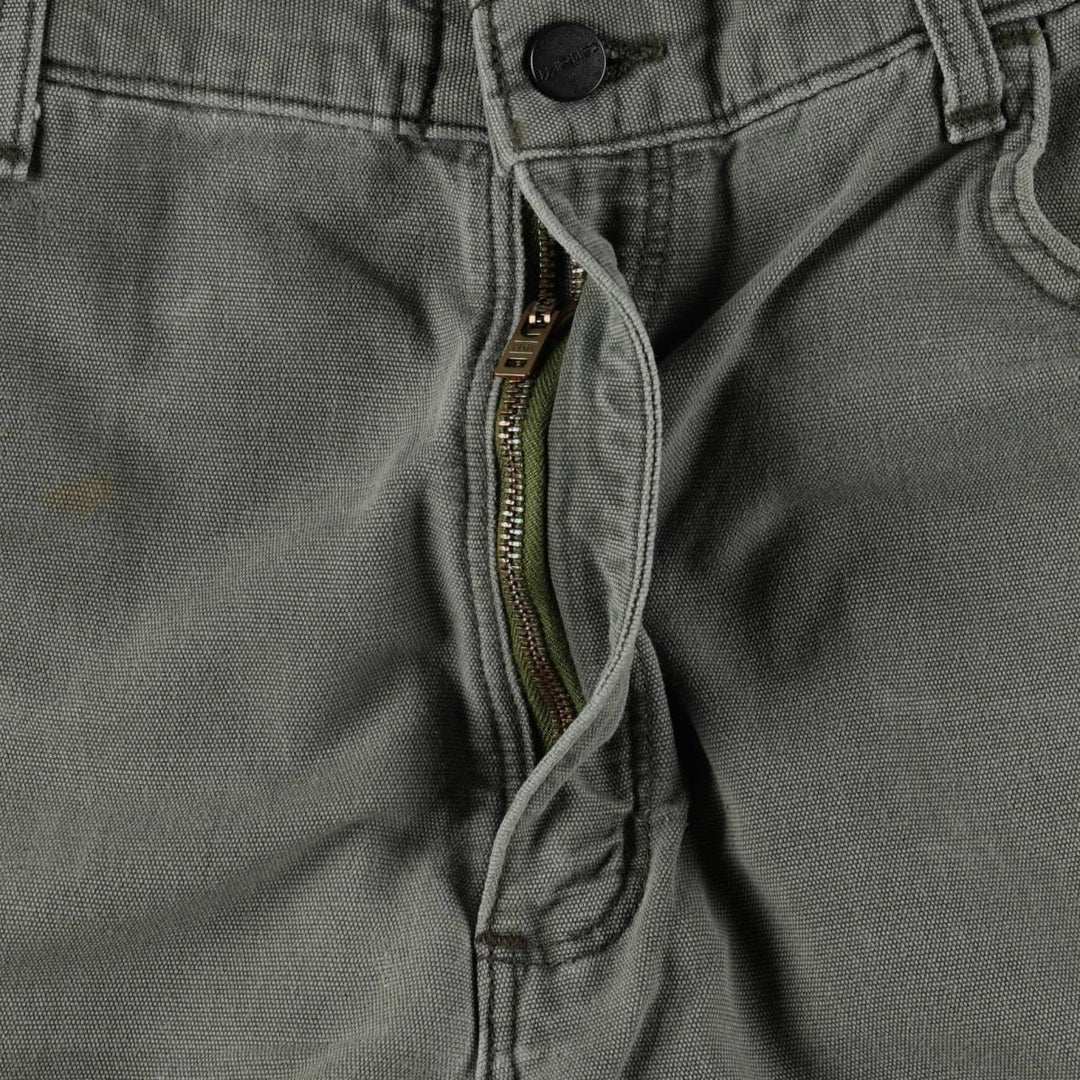 Carhartt ORIGINAL FIT FR series duck painter pants, men's size W37 (approx.) cotton Khaki type Vintage Second Hand