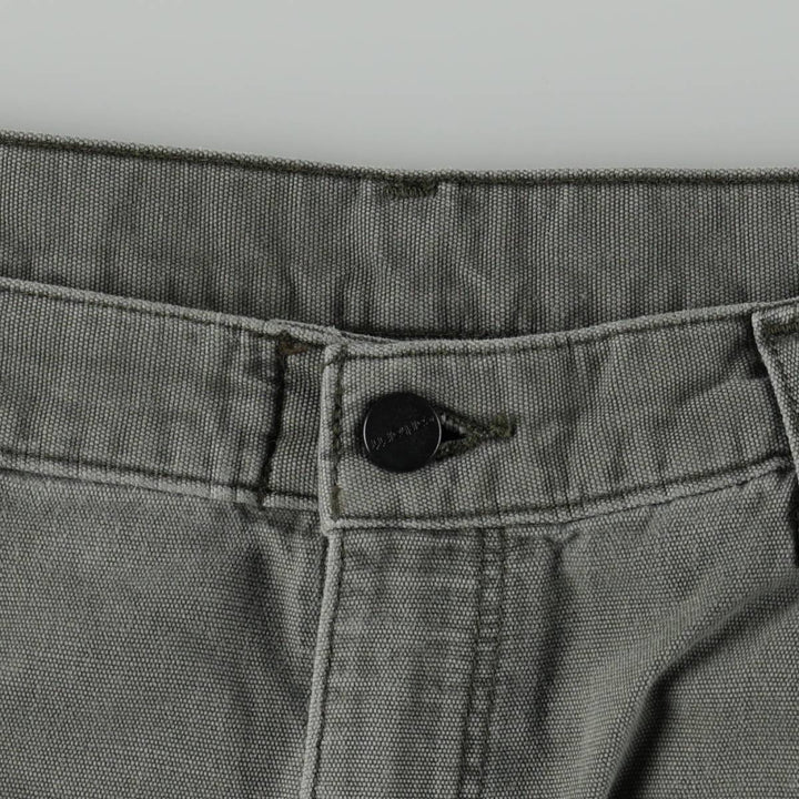 Carhartt ORIGINAL FIT FR series duck painter pants, men's size W37 (approx.) cotton Khaki type Vintage Second Hand