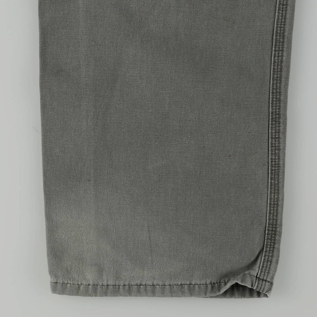 Carhartt ORIGINAL FIT FR series duck painter pants, men's size W37 (approx.) cotton Khaki type Vintage Second Hand