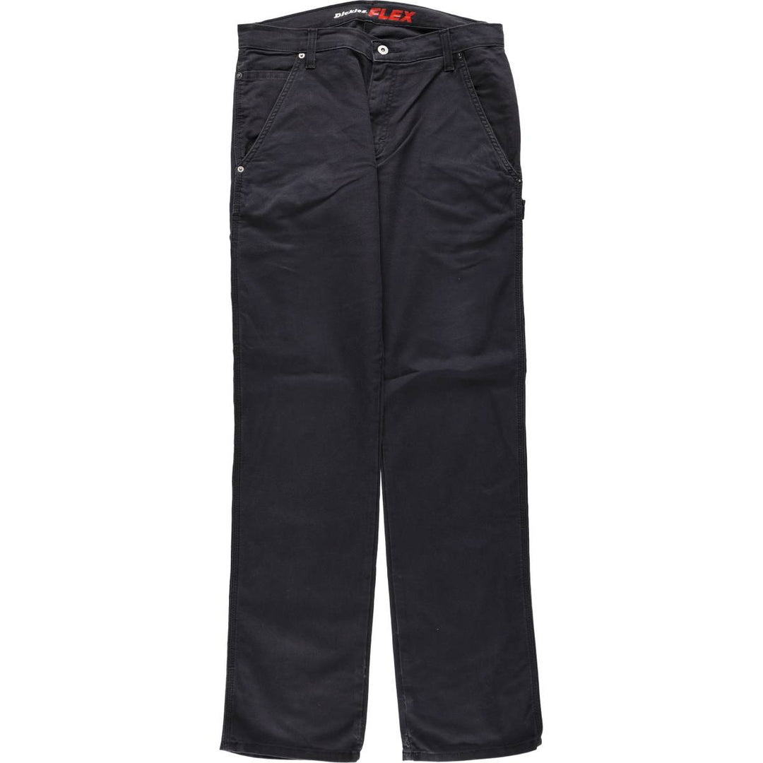 Dickies FLEX REGULAR Duck Painter Pants, Men's W34 equivalent. cotton black type Vintage Second Hand