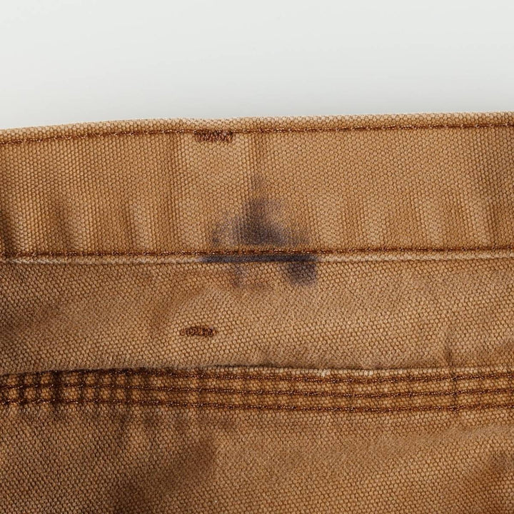 Dickies paint-splatter duck painter pants, men's size W32 (approx.) unclear Khaki type beige Vintage Second Hand
