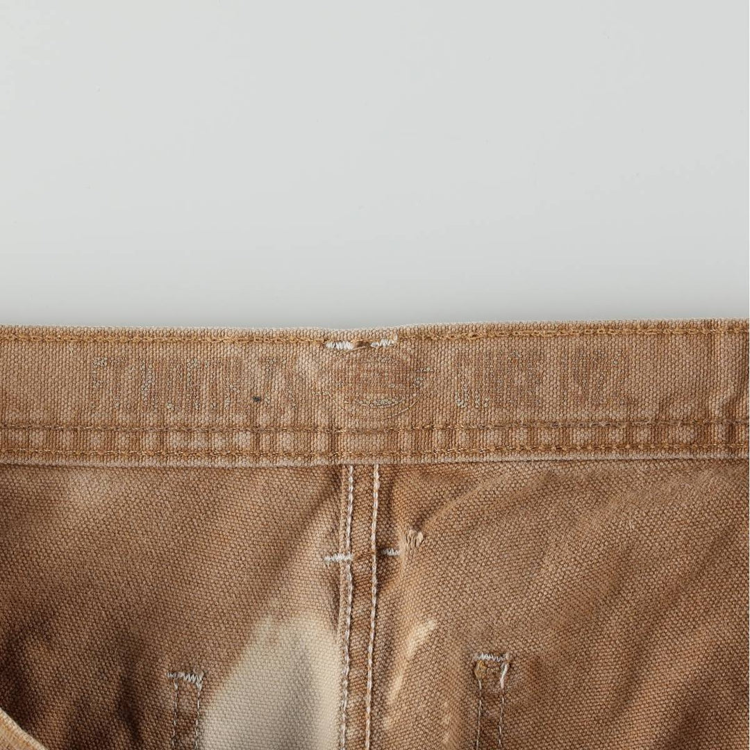 Dickies Relaxed Straight Double Knee Duck Painter Pants, Men's W34 (approx.) unclear Khaki type beige Vintage Second Hand