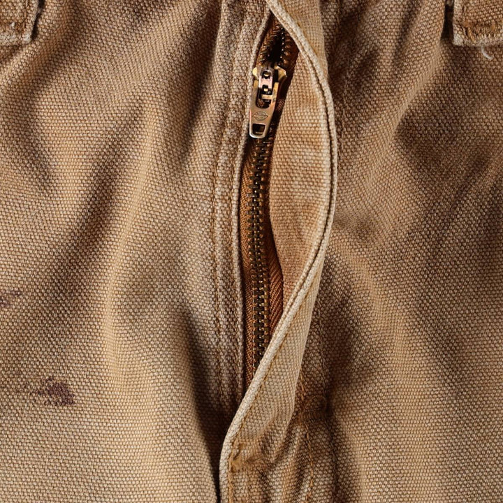 Dickies Relaxed Straight Double Knee Duck Painter Pants, Men's W34 (approx.) unclear Khaki type beige Vintage Second Hand