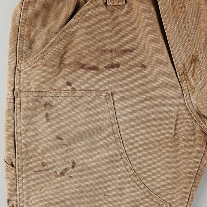 Dickies Relaxed Straight Double Knee Duck Painter Pants, Men's W34 (approx.) unclear Khaki type beige Vintage Second Hand