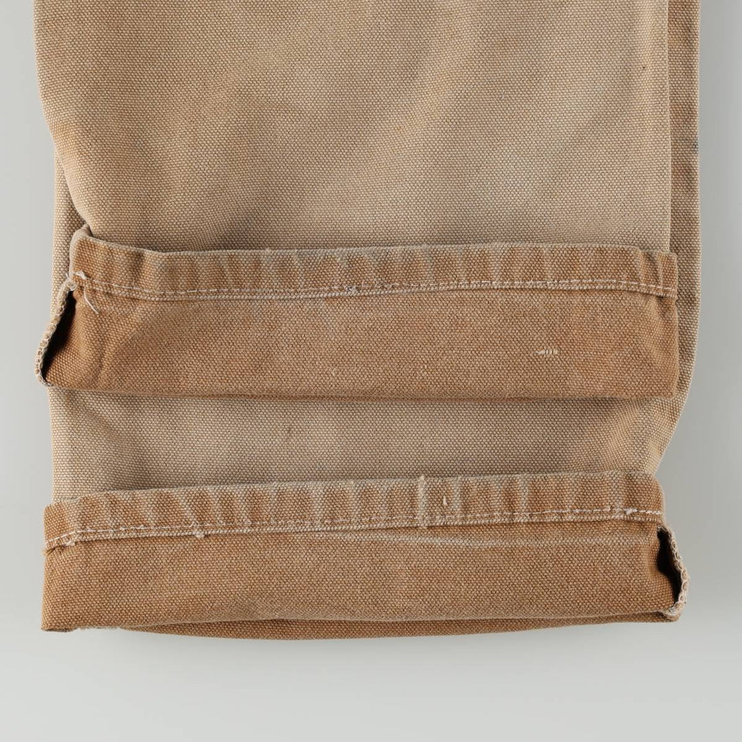 Dickies Relaxed Straight Double Knee Duck Painter Pants, Men's W34 (approx.) unclear Khaki type beige Vintage Second Hand