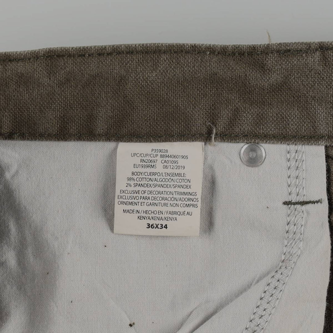 Dickies Duck Painter Pants Men's W36 cotton Khaki type Vintage Second Hand