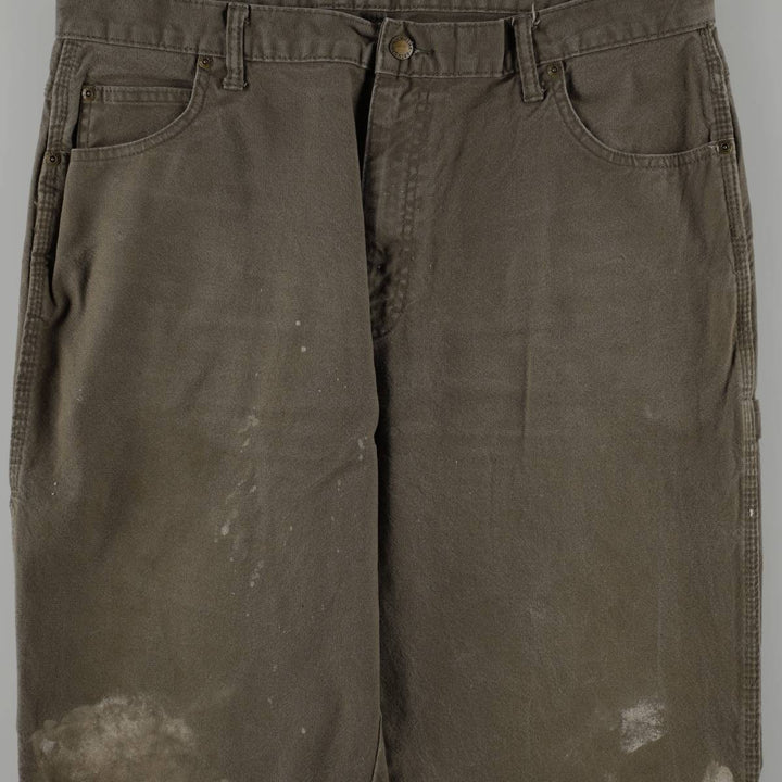 Dickies Duck Painter Pants Men's W36 cotton Khaki type Vintage Second Hand