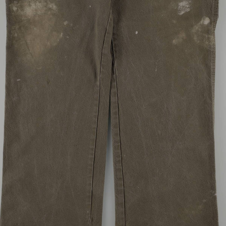 Dickies Duck Painter Pants Men's W36 cotton Khaki type Vintage Second Hand