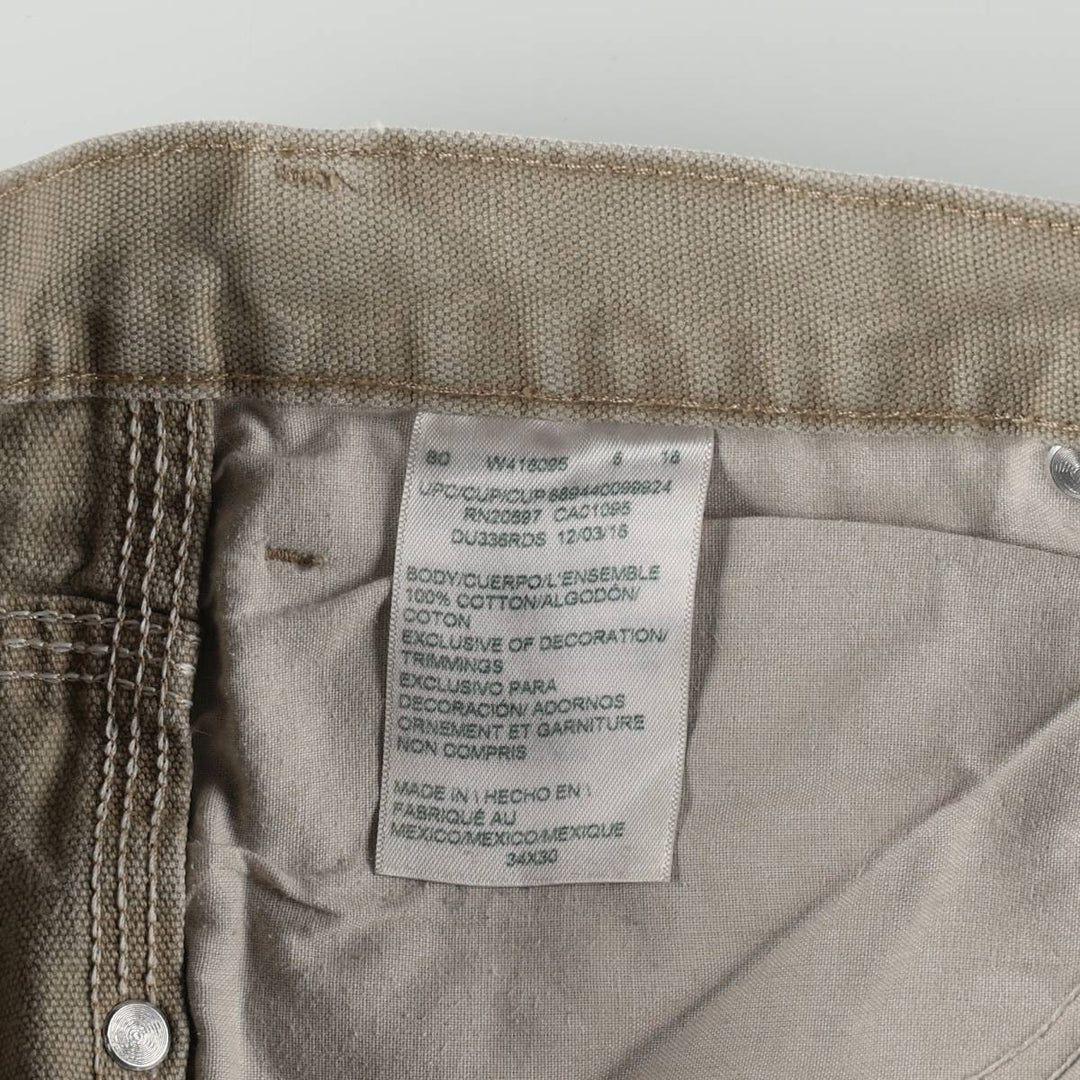 Dickies Duck Painter Pants Men's W34 equivalent cotton Beige type Vintage Second Hand