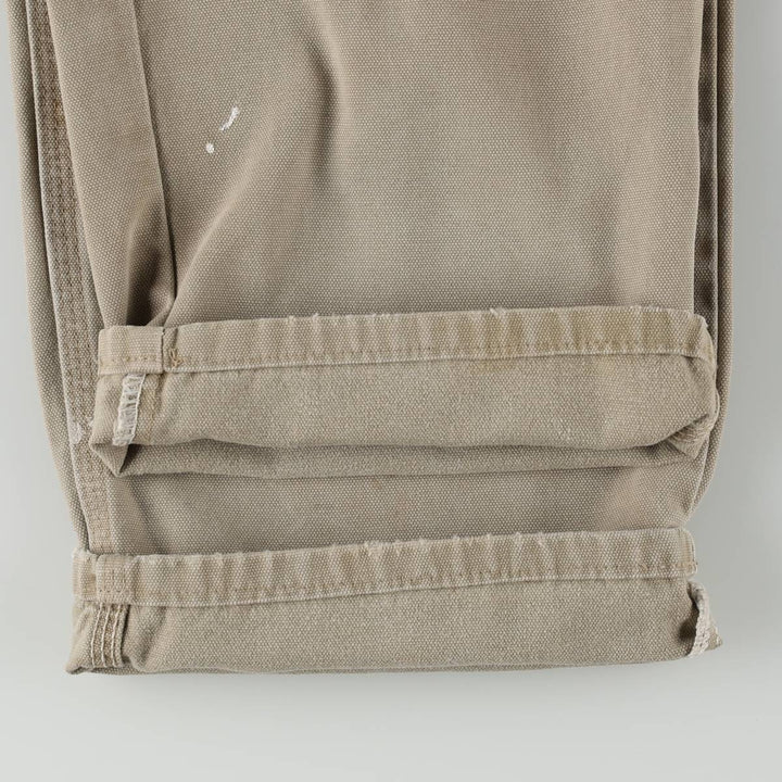 Dickies Duck Painter Pants Men's W34 equivalent cotton Beige type Vintage Second Hand