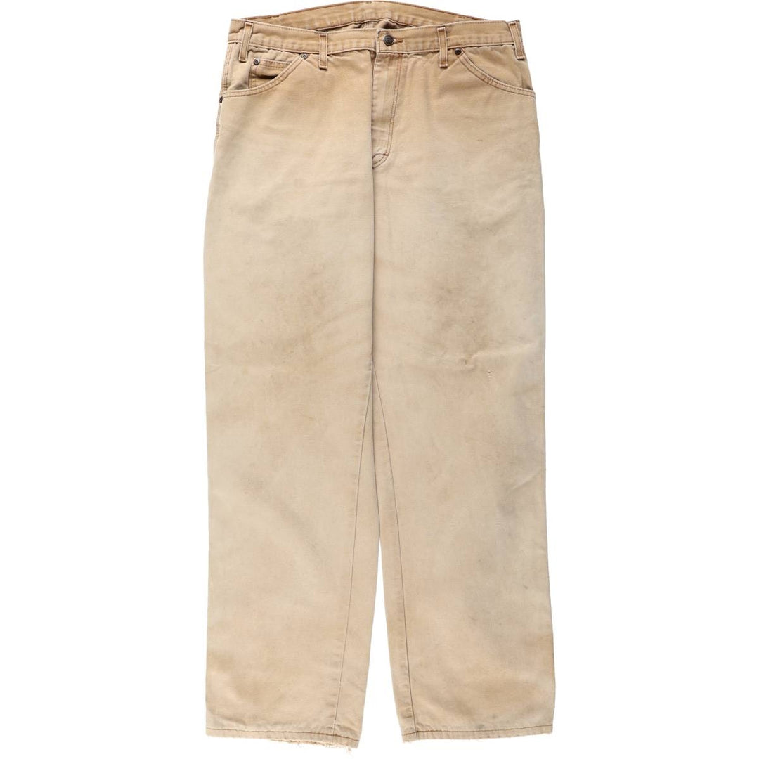 Dickies Duck Painter Pants Men's W35 equivalent unclear Beige type Vintage Second Hand