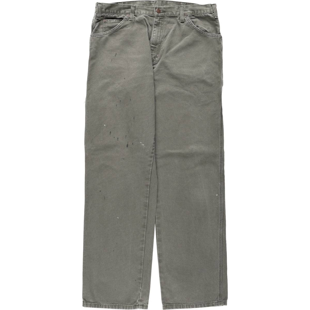 Dickies Duck Painter Pants Men's W35 equivalent cotton Khaki type Vintage Second Hand