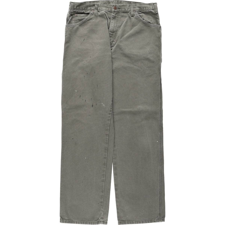 Dickies Duck Painter Pants Men's W35 equivalent cotton Khaki type Vintage Second Hand