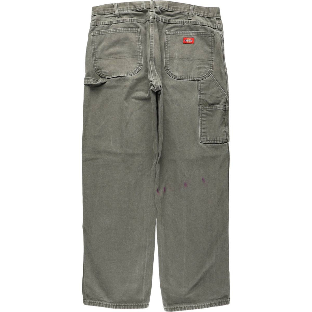 Dickies Relaxed Fit Duck Painter Pants Men's W38 cotton Khaki type Vintage Second Hand