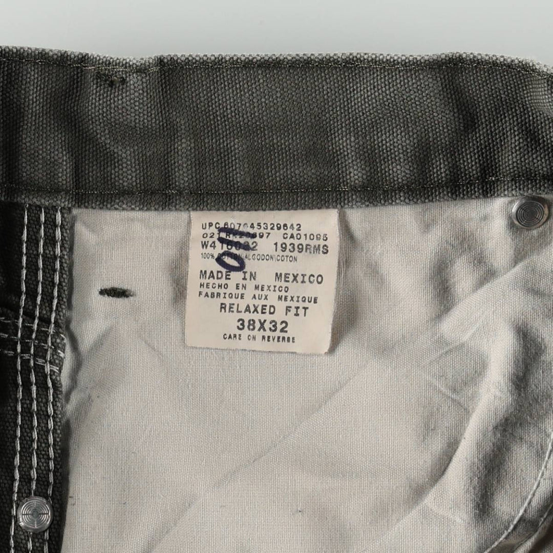 Dickies Relaxed Fit Duck Painter Pants Men's W38 cotton Khaki type Vintage Second Hand