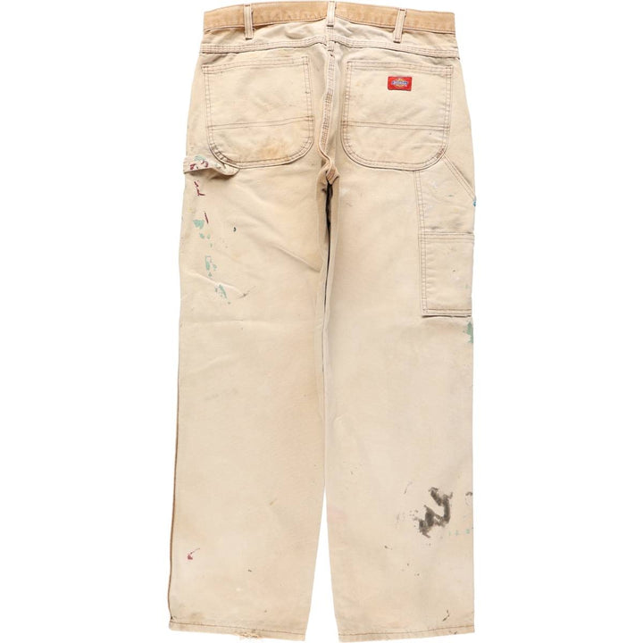 Dickies Painted Duck Painter Pants, Men's, Size W35 unclear Beige type Vintage Second Hand