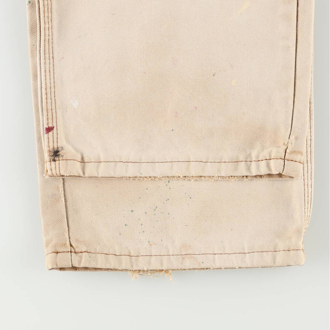 Dickies Painted Duck Painter Pants, Men's, Size W35 unclear Beige type Vintage Second Hand