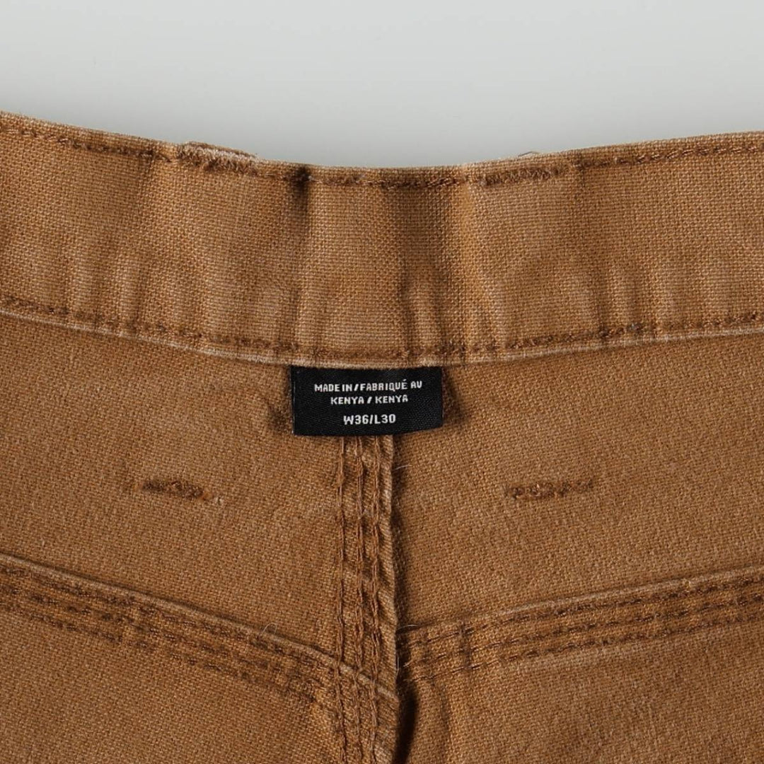 Dickies Duck Painter Pants Men's W38 unclear Khaki type brown Vintage Second Hand