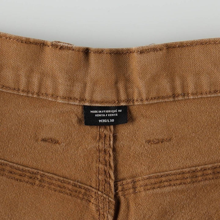 Dickies Duck Painter Pants Men's W38 unclear Khaki type brown Vintage Second Hand