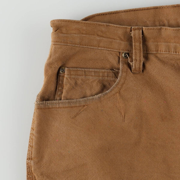 Dickies Duck Painter Pants Men's W38 unclear Khaki type brown Vintage Second Hand