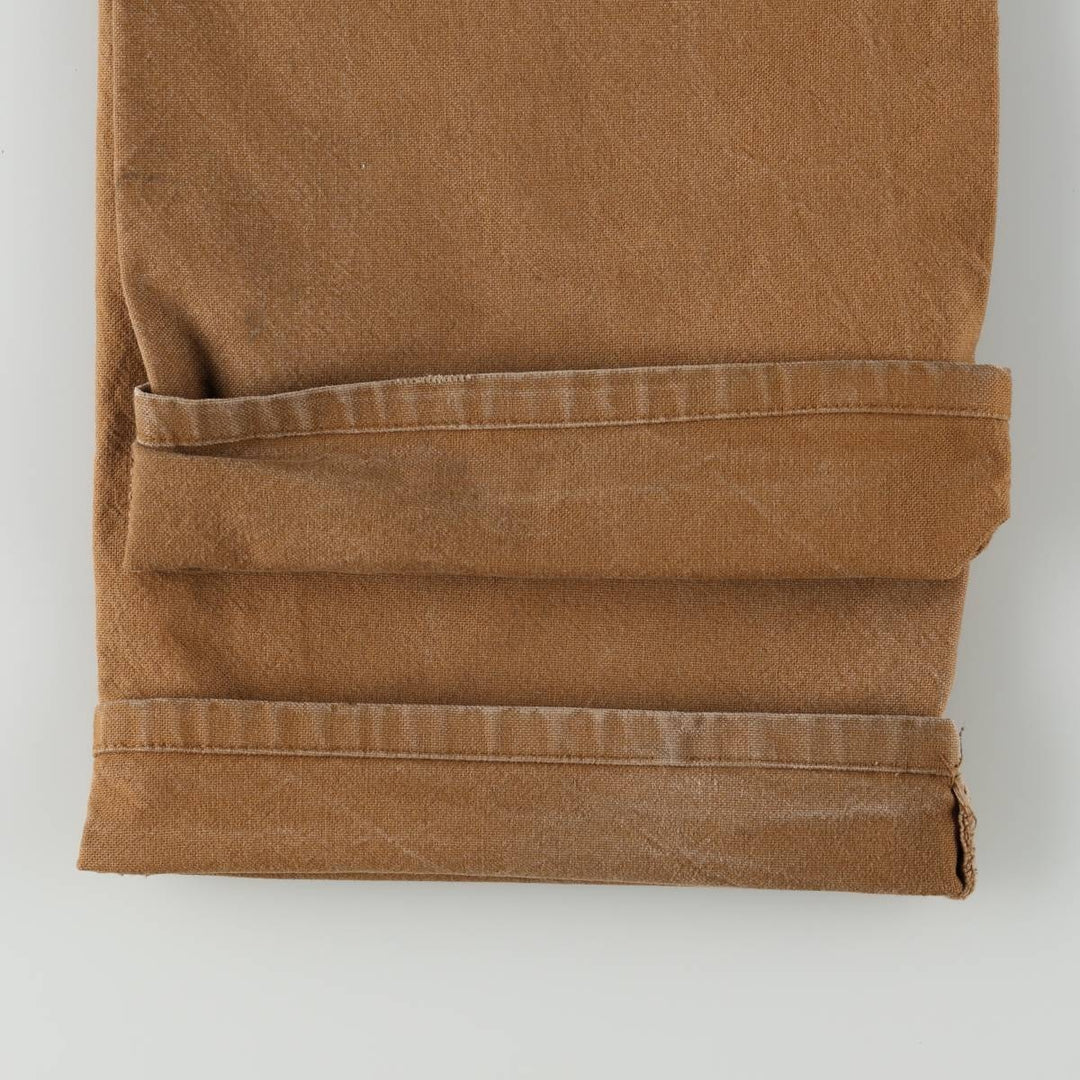 Dickies Duck Painter Pants Men's W38 unclear Khaki type brown Vintage Second Hand