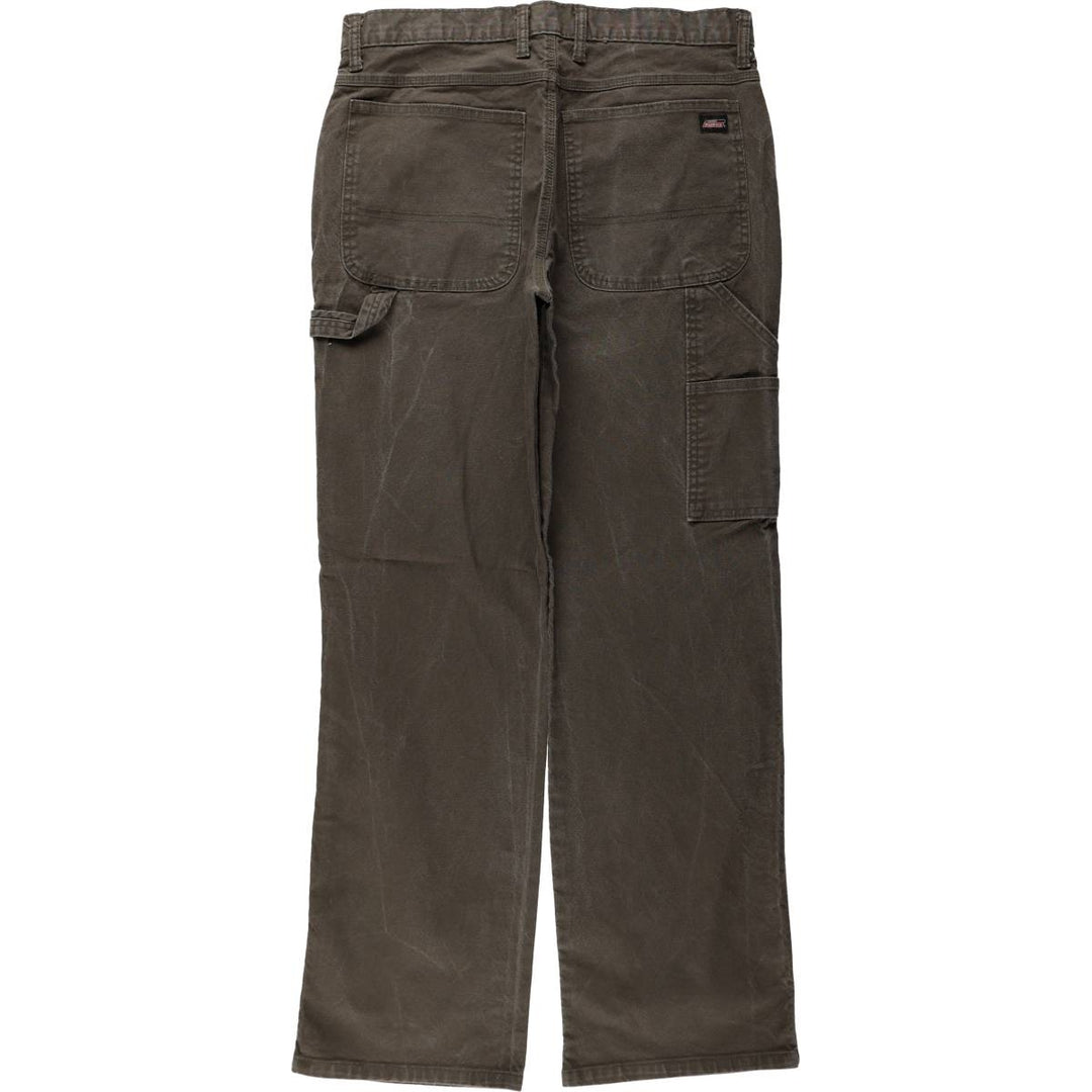 Dickies Duck Painter Pants Men's W34 equivalent cotton Khaki type Vintage Second Hand