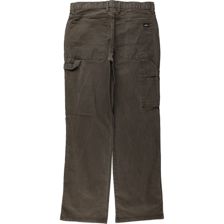 Dickies Duck Painter Pants Men's W34 equivalent cotton Khaki type Vintage Second Hand
