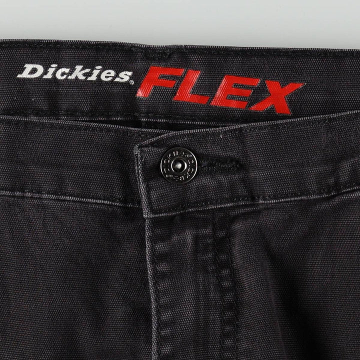 Dickies FLEX REGULAR Duck Painter Pants, Men's W37 equivalent. cotton Charcoal Vintage Second Hand