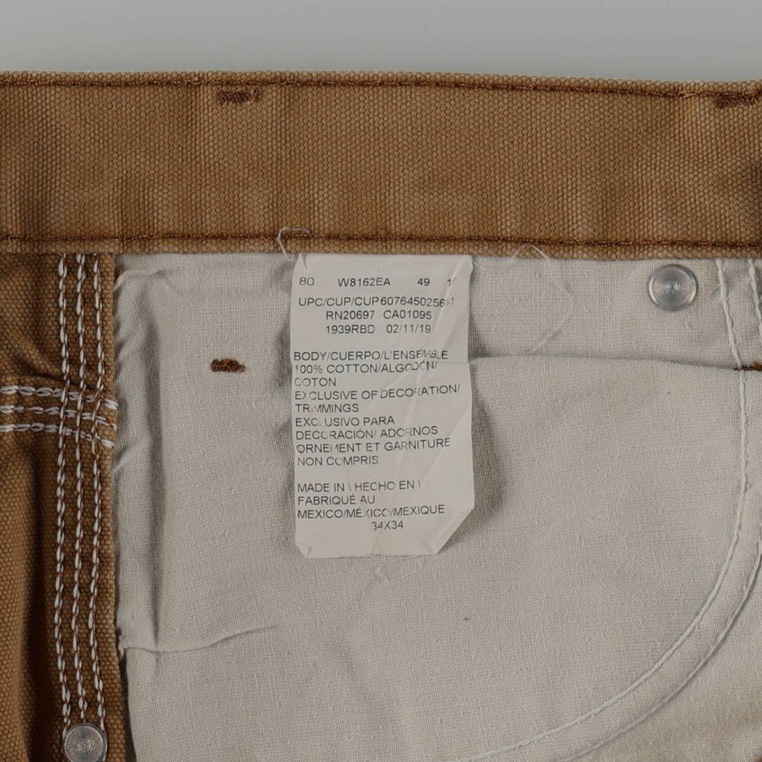 Dickies Duck Painter Pants Men's W34 equivalent cotton Beige type Vintage Second Hand