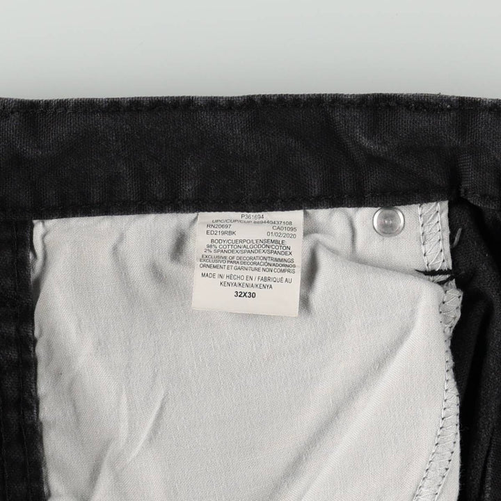 Dickies Duck Work Pants, Men's, Size W33 cotton black type Vintage Second Hand