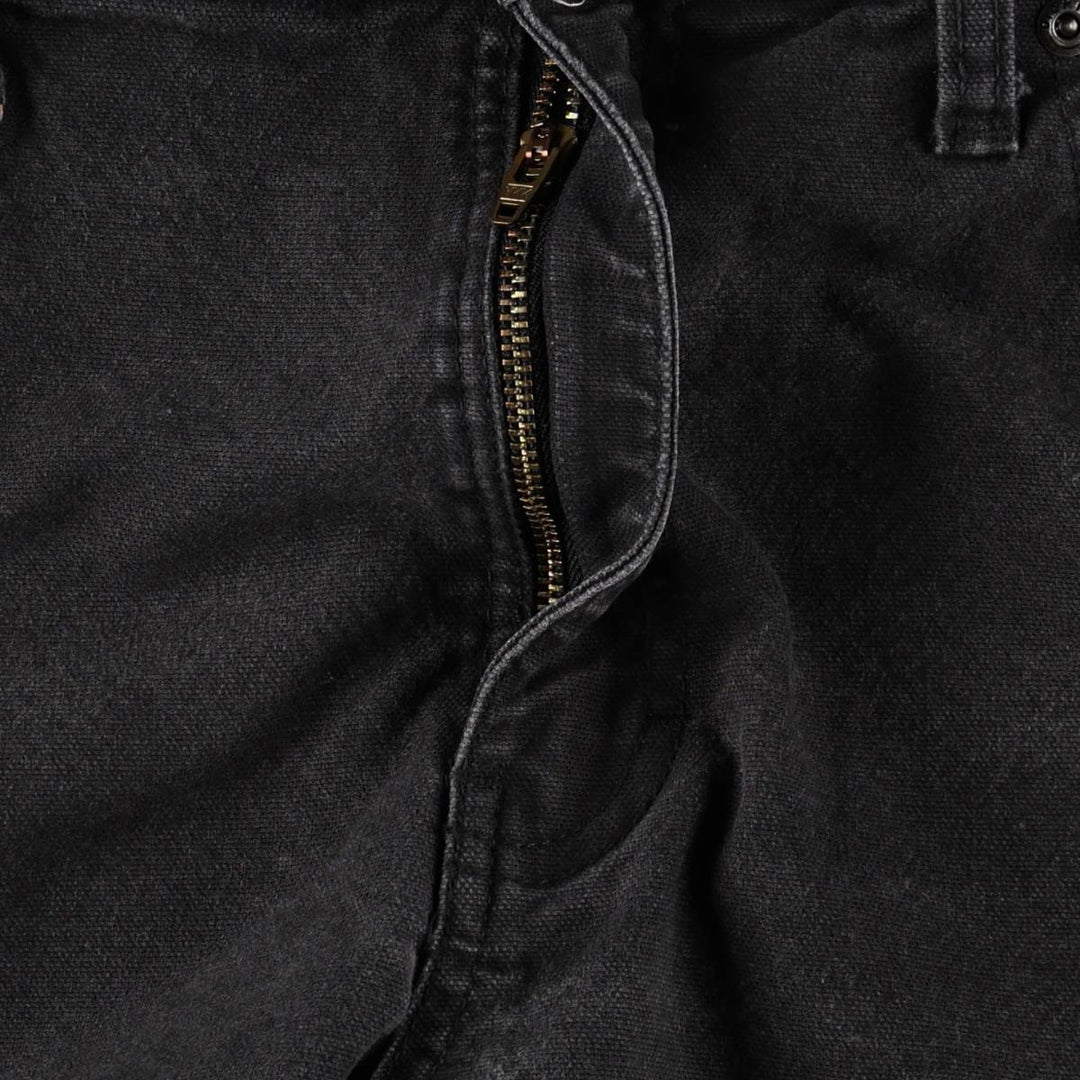 Dickies Duck Work Pants, Men's, Size W33 cotton black type Vintage Second Hand