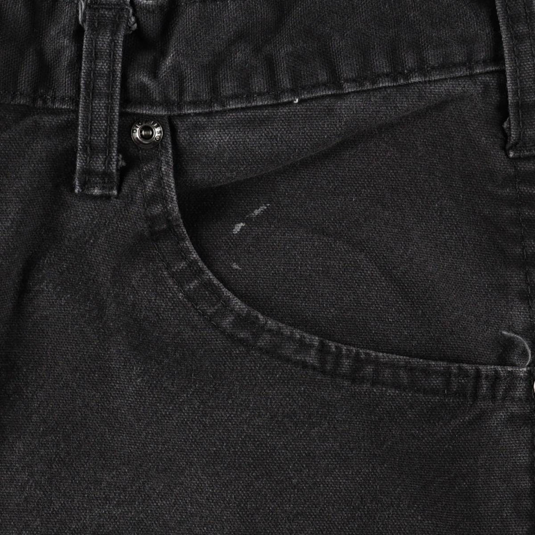 Dickies Duck Work Pants, Men's, Size W33 cotton black type Vintage Second Hand
