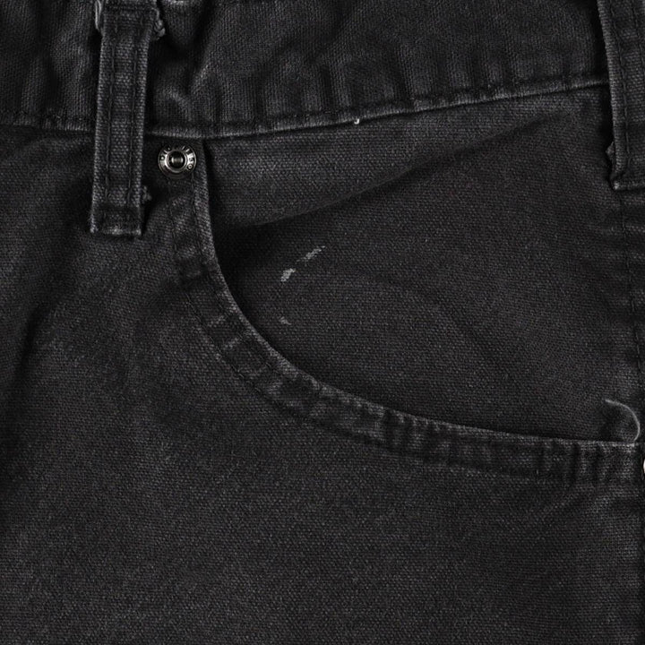 Dickies Duck Work Pants, Men's, Size W33 cotton black type Vintage Second Hand
