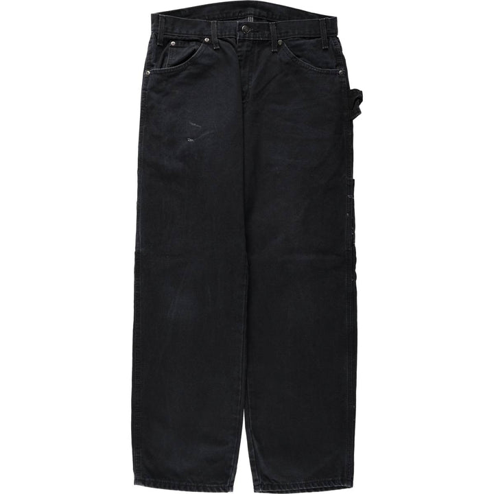 Dickies Duck Painter Pants Men's W32 equivalent cotton black type Vintage Second Hand