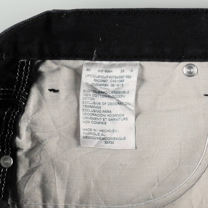 Dickies Duck Painter Pants Men's W32 equivalent cotton black type Vintage Second Hand