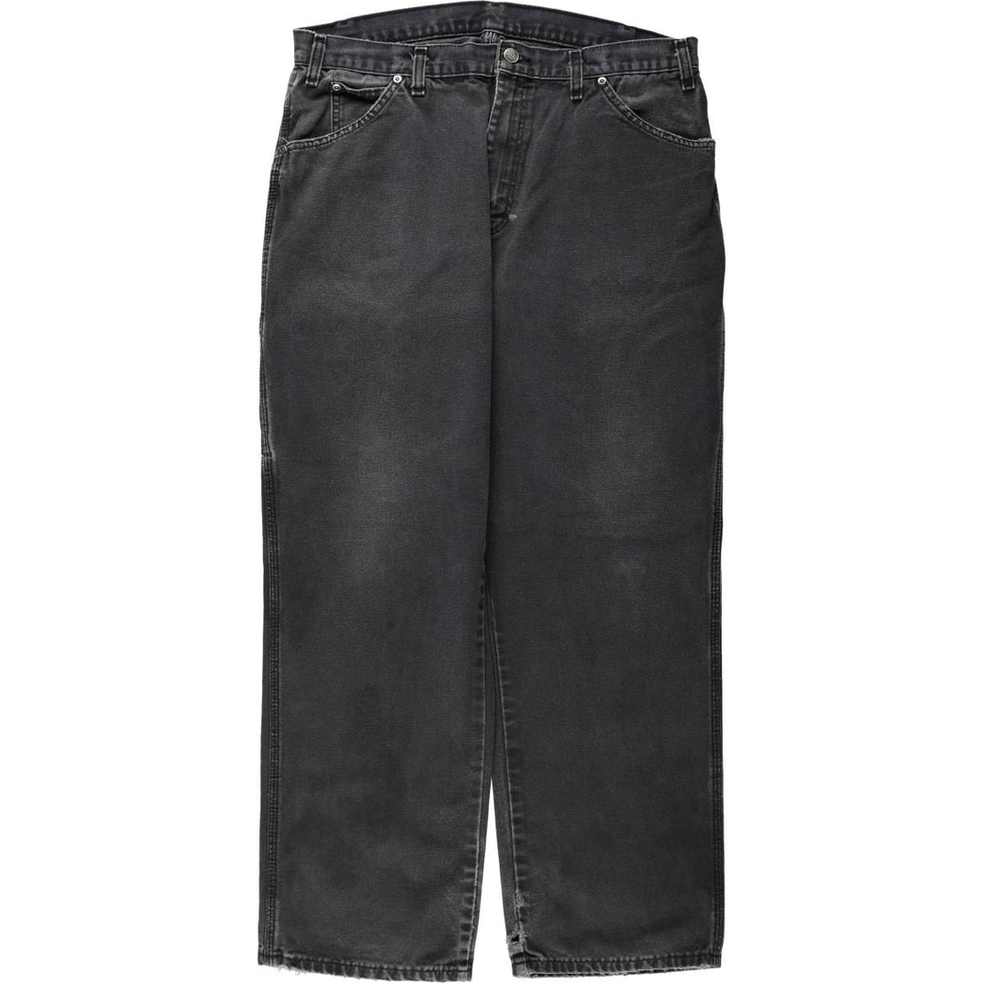 Dickies Duck Painter Pants Men's W35 equivalent cotton black type Vintage Second Hand